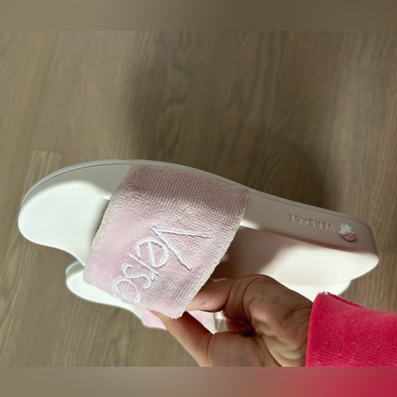 Versace Women Terry Cloth Flip Flops Slides - Picture 15 of 16